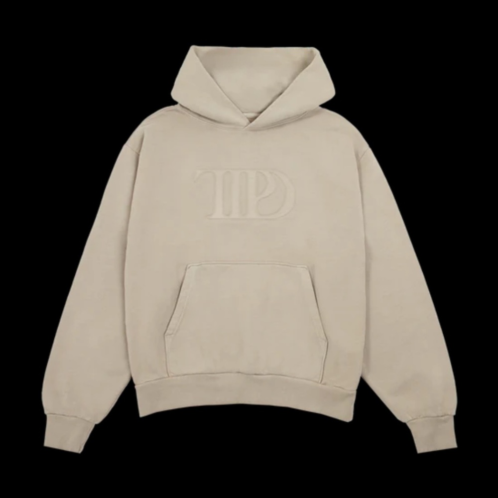 The Tortured Poets Department Beige Hoodie